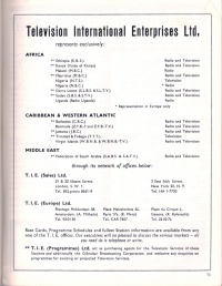 ad for TIE Ltd in 1966 WRTH